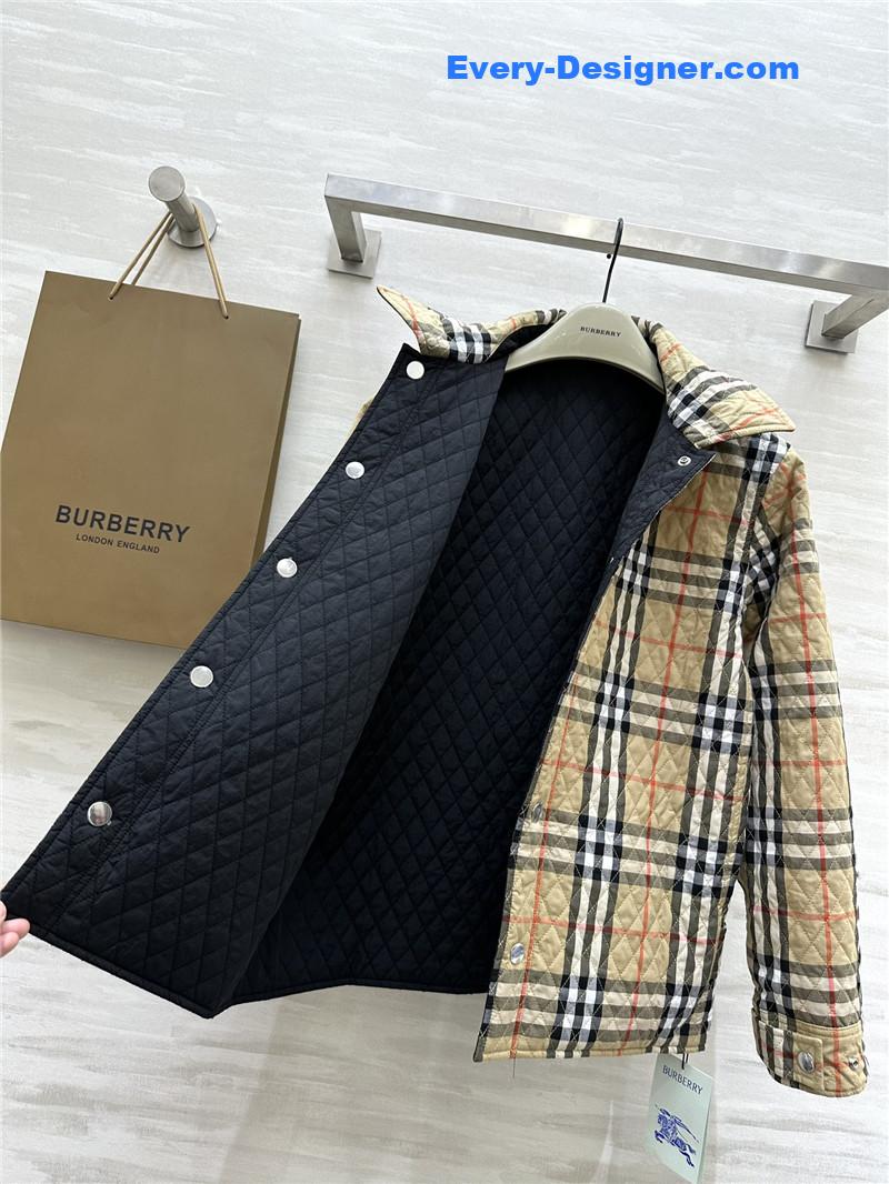 Bv*b*rry lapel coat