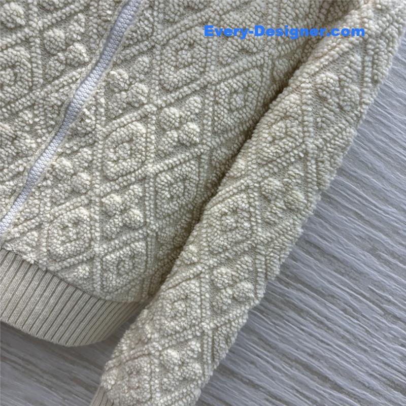 LV Blend Monogram Knit Jacket