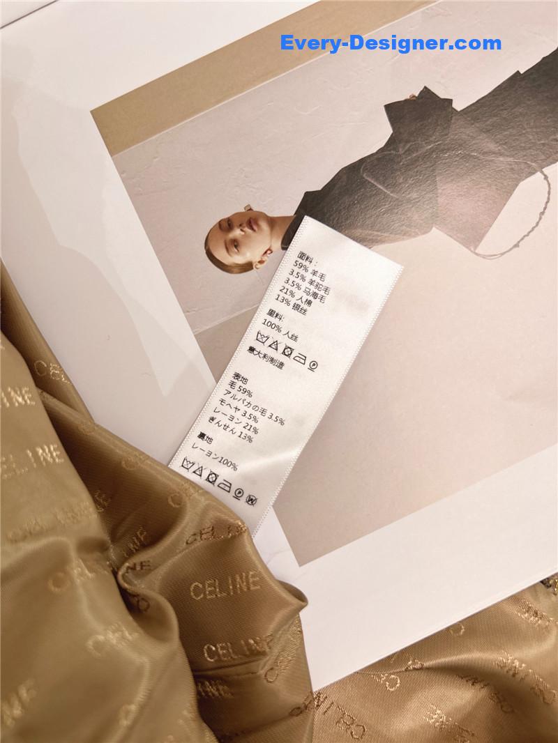 Ce1i*e wool coat