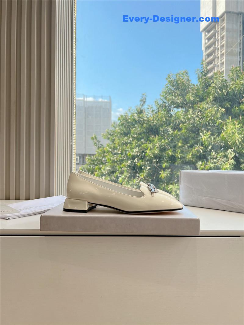 J1m*y Ch00 ravi bamboo nappa leather flats