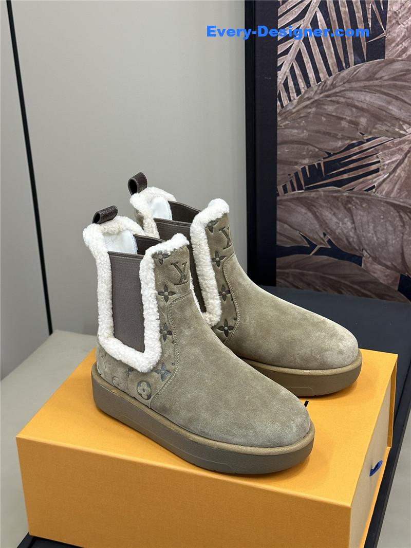 l0vis Vvtt0n aspen chelsea boots in green