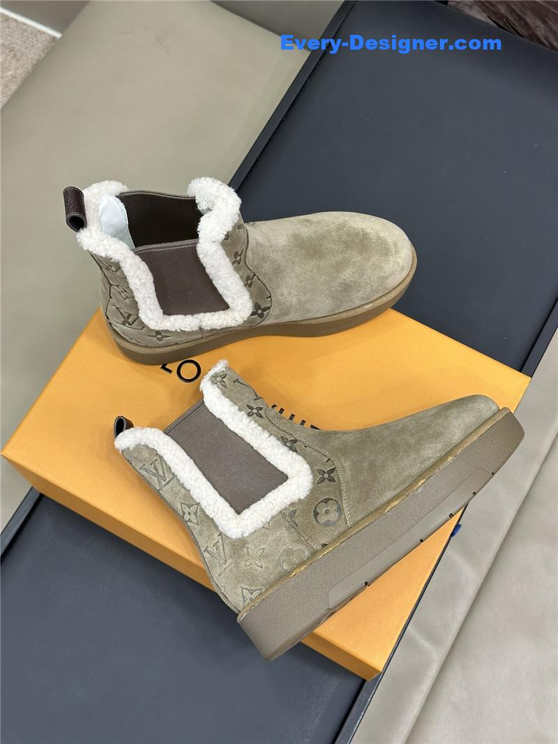 l0vis Vvtt0n aspen chelsea boots in green
