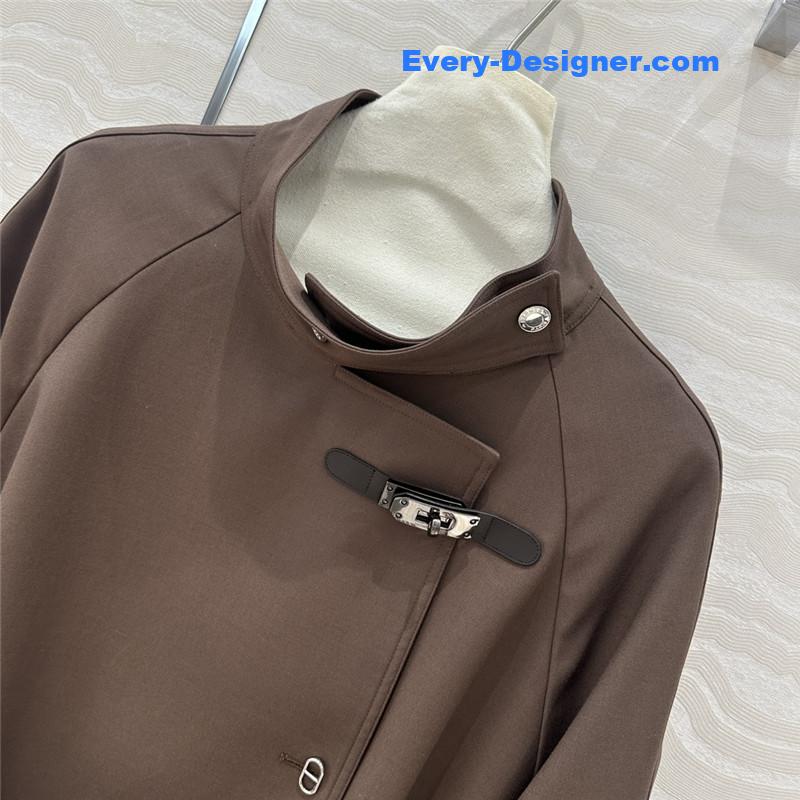 H**me5 oversized trench coat