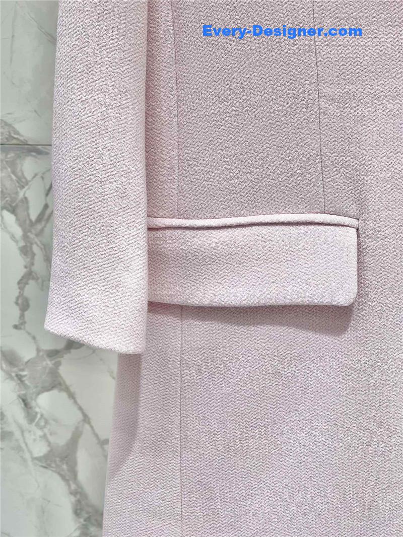 Givenchy single-button wool coat