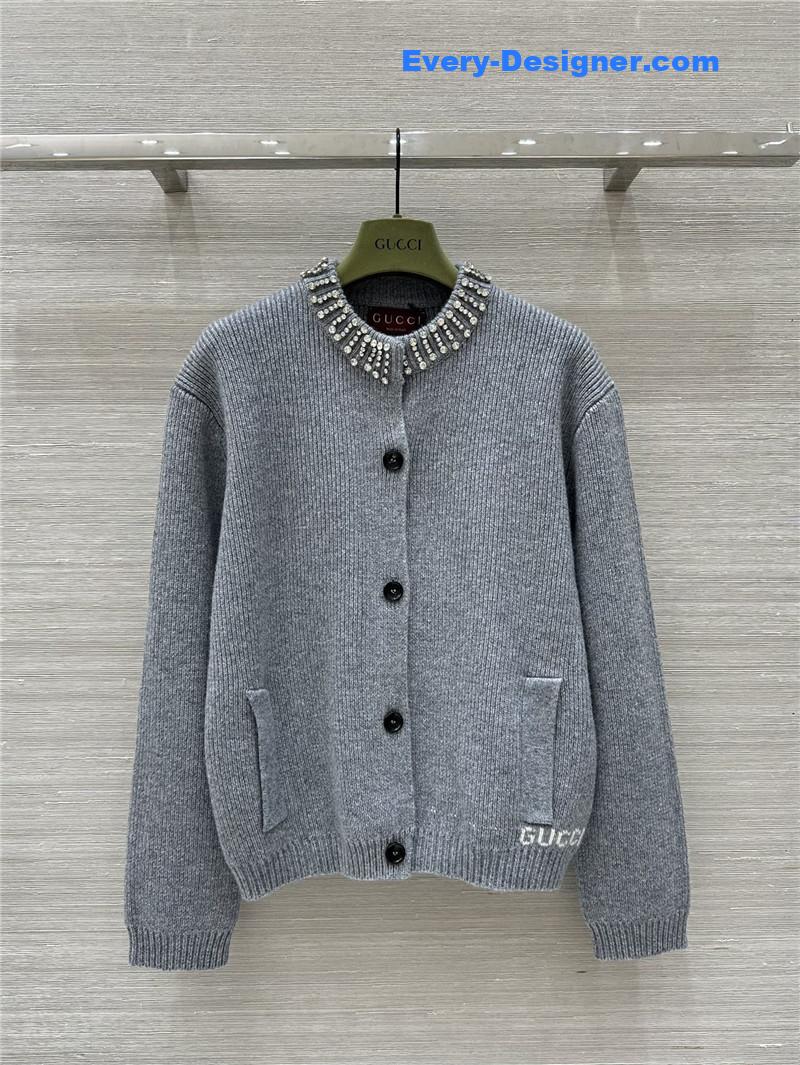 Gvc*1 oversized knitted jacket