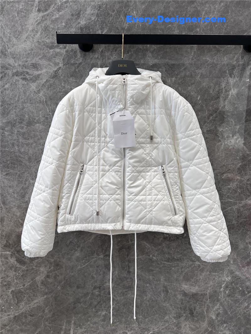 D10r hooded cotton jacket