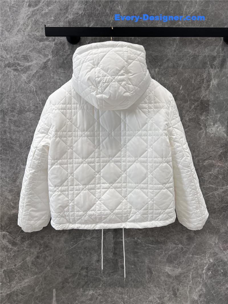 D10r hooded cotton jacket