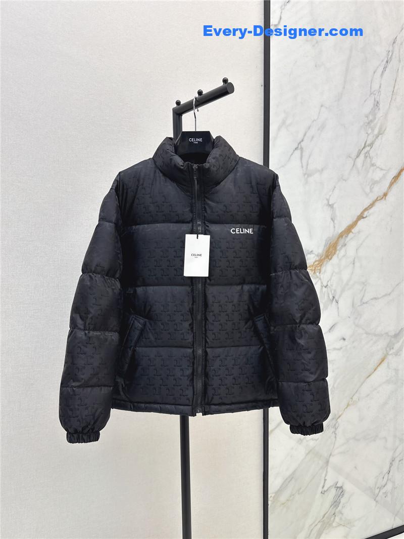 Ce1i*e stand collar down jacket
