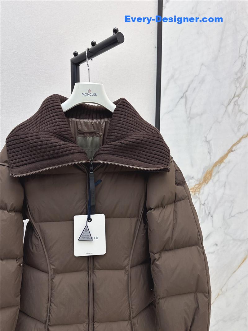 Moncler long down jacket