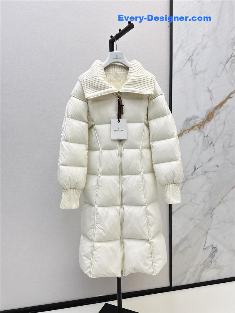 Moncler long down jacket