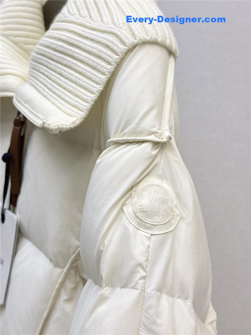 Moncler long down jacket