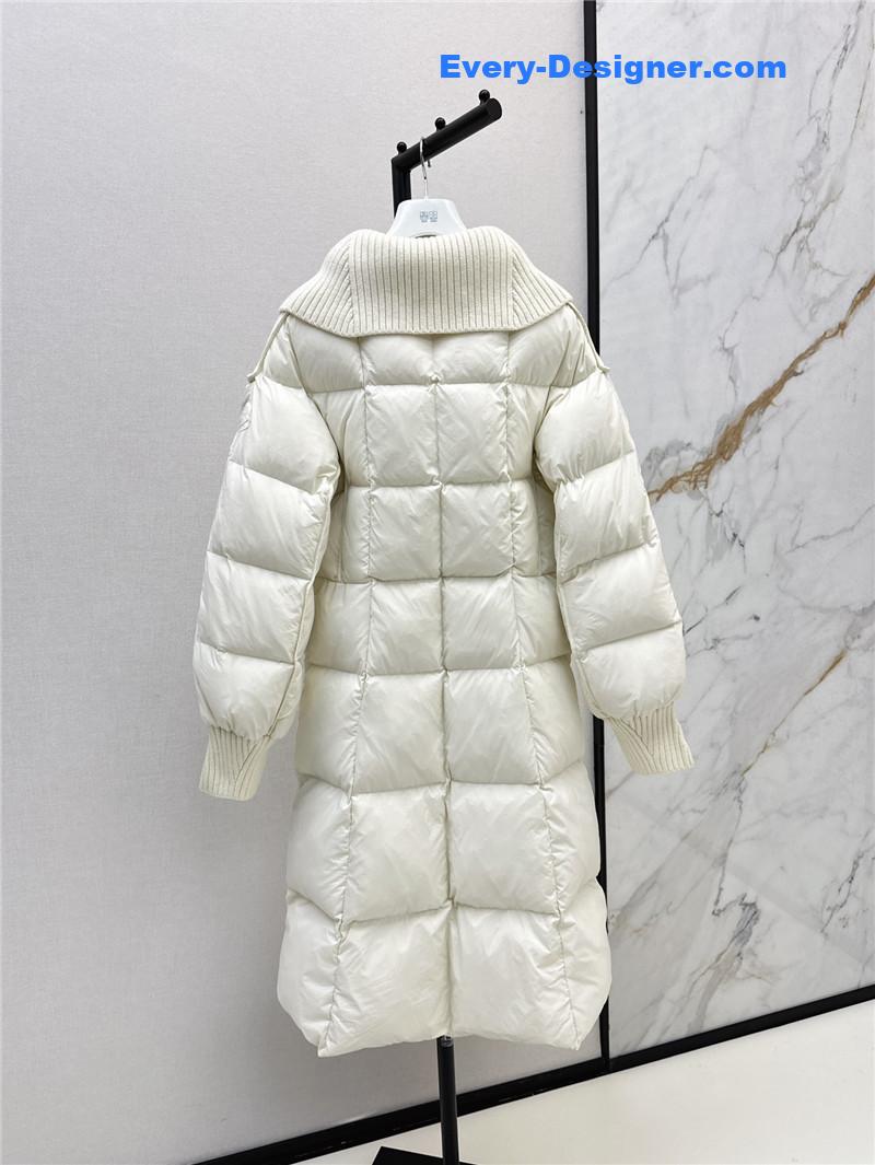 Moncler long down jacket