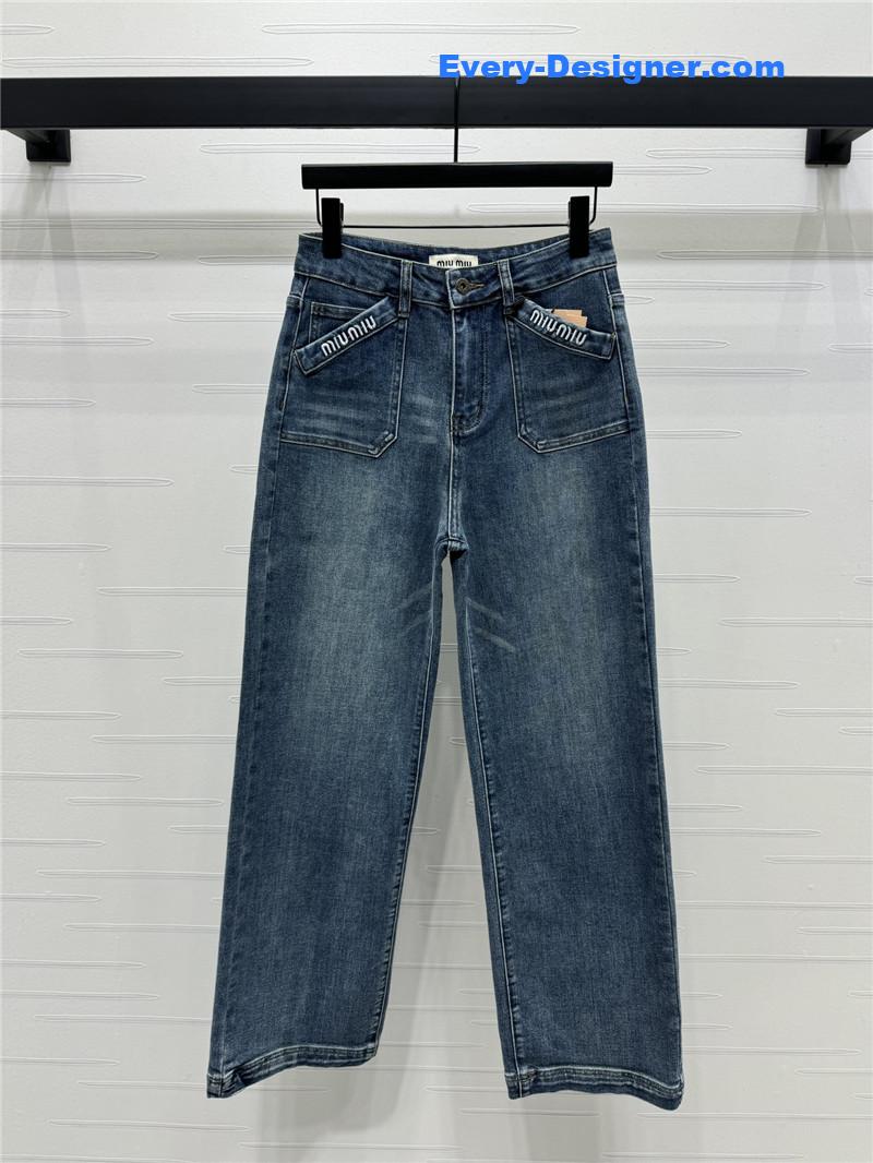 M1um1u straight jeans