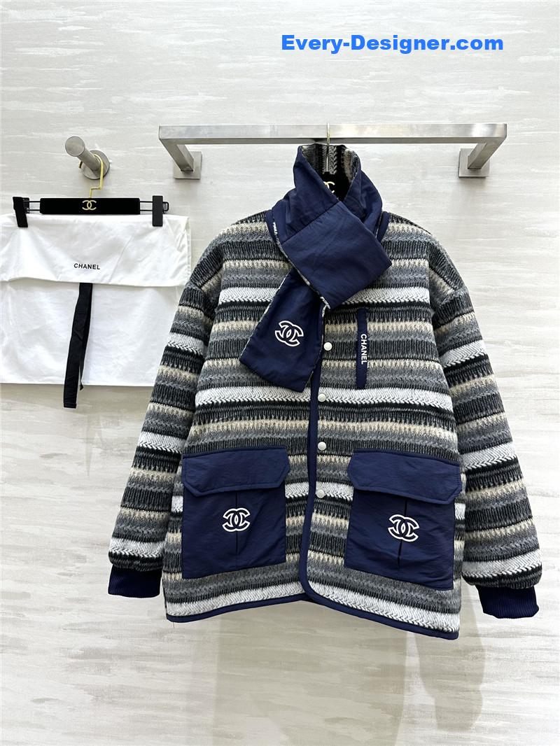 Ch**el thick wool coat