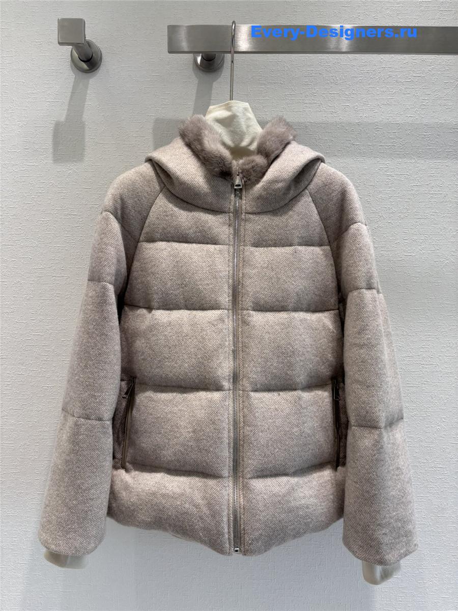 L0r0 P1ana mink down jacket