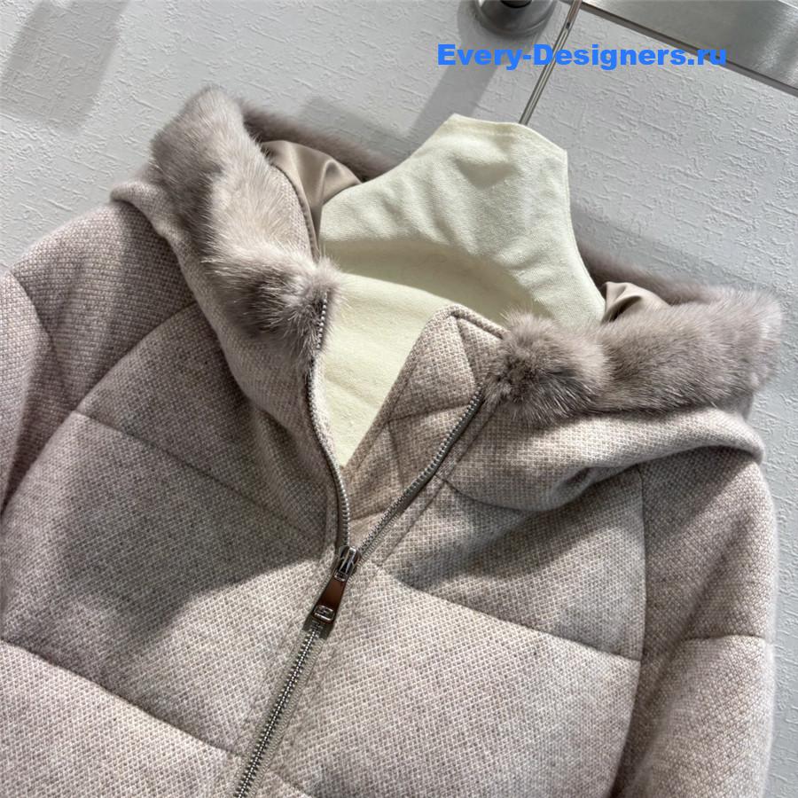 L0r0 P1ana mink down jacket