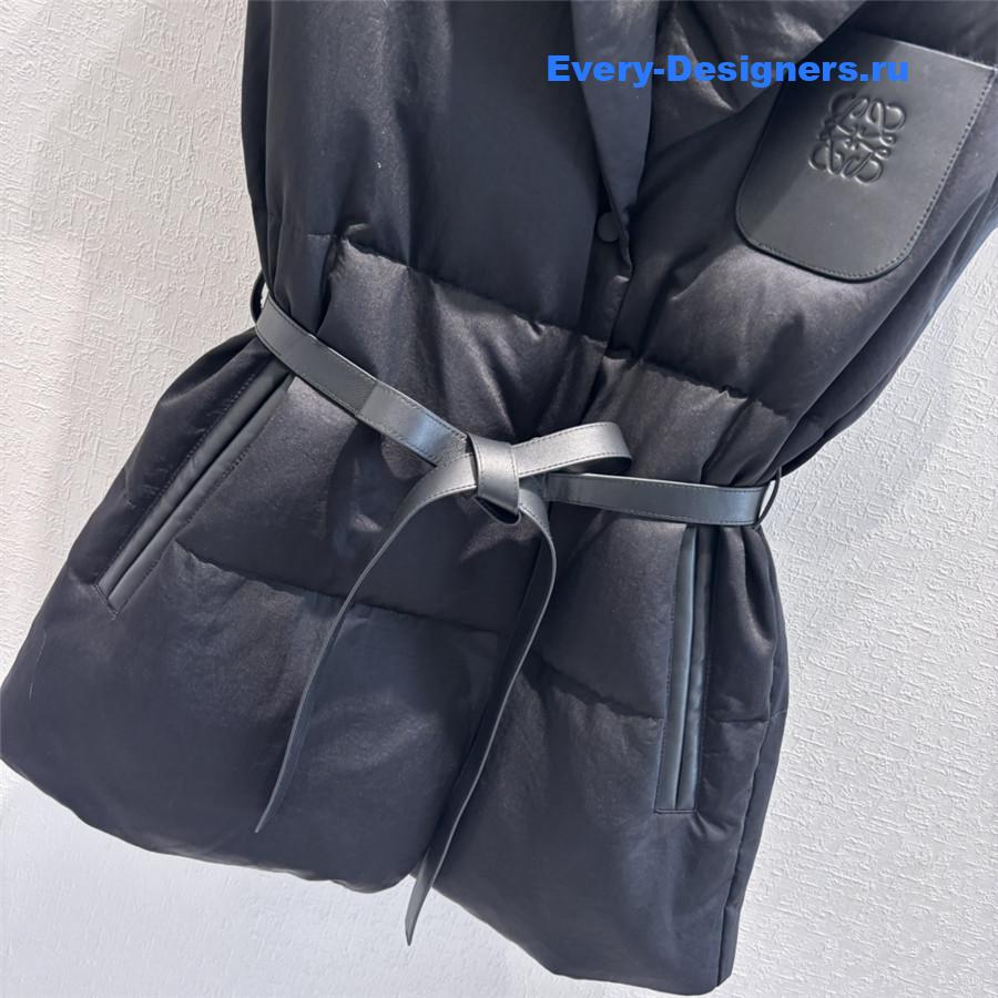 L0ew* lapel down vest