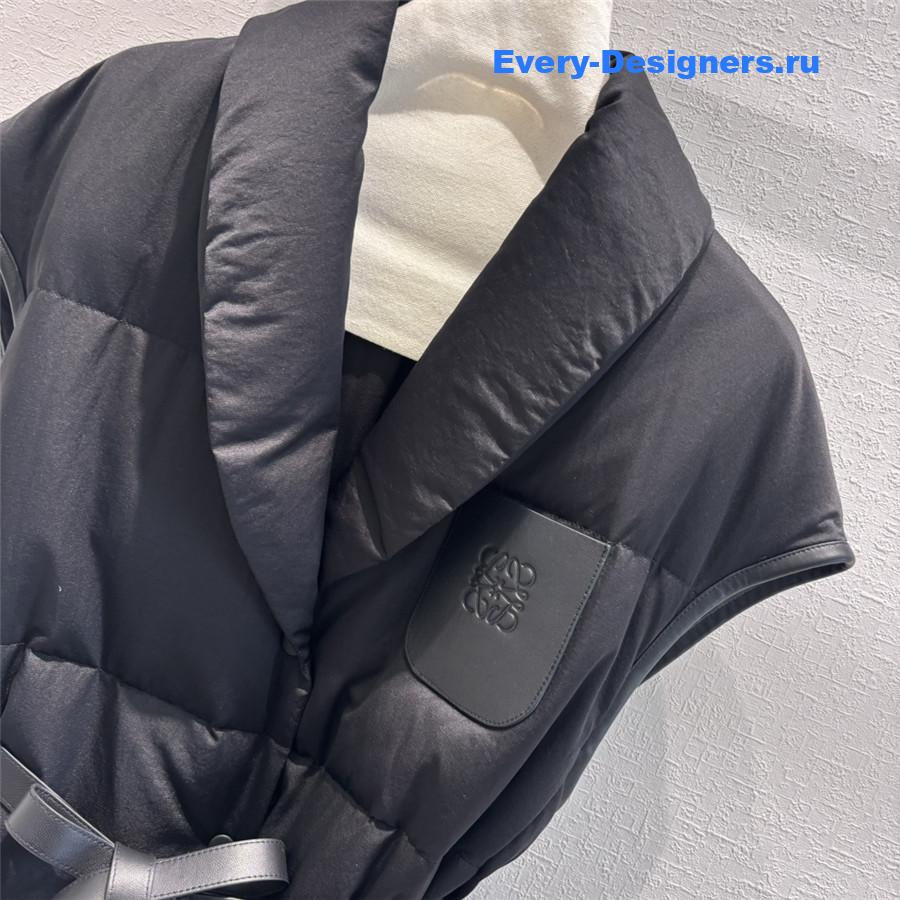 L0ew* lapel down vest