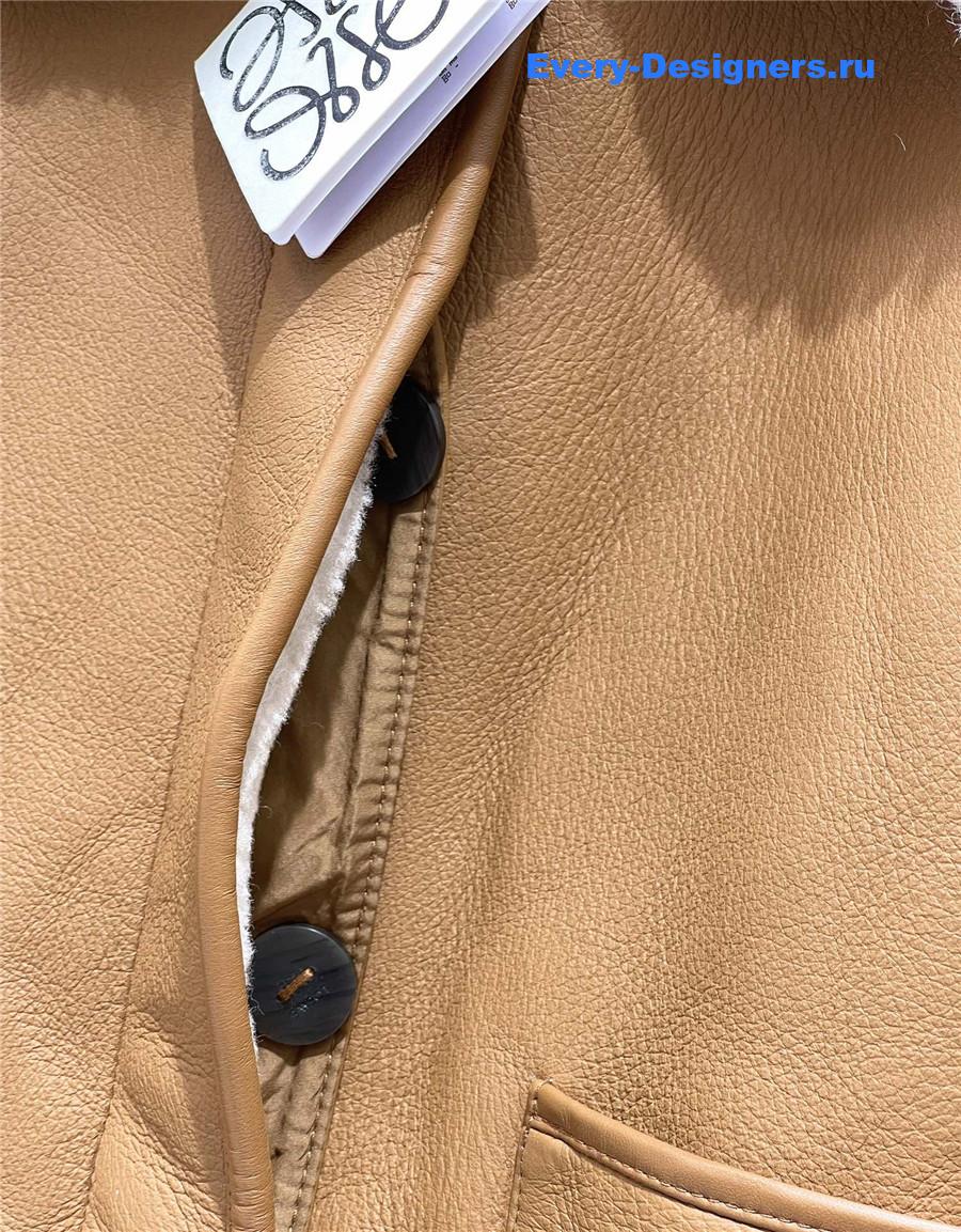 L0ew* logo long sleeve jacket
