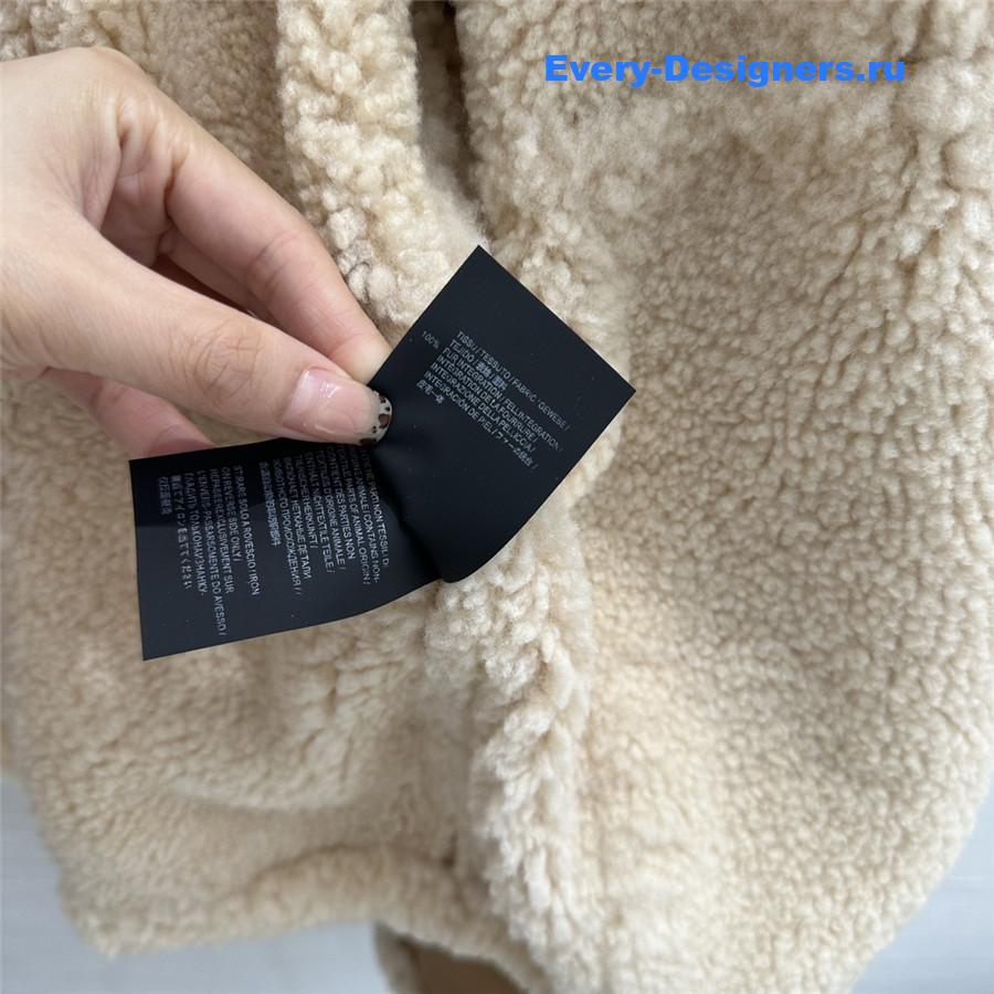 BC lambskin fur coat