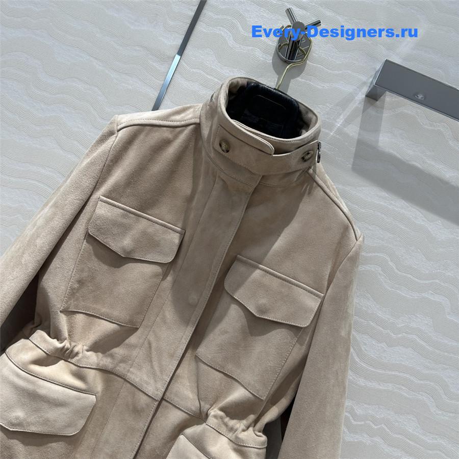L0r0 P1ana traveler leather jacket