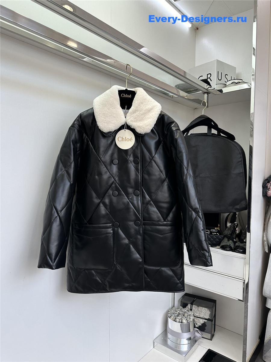 Chloé leather jacket