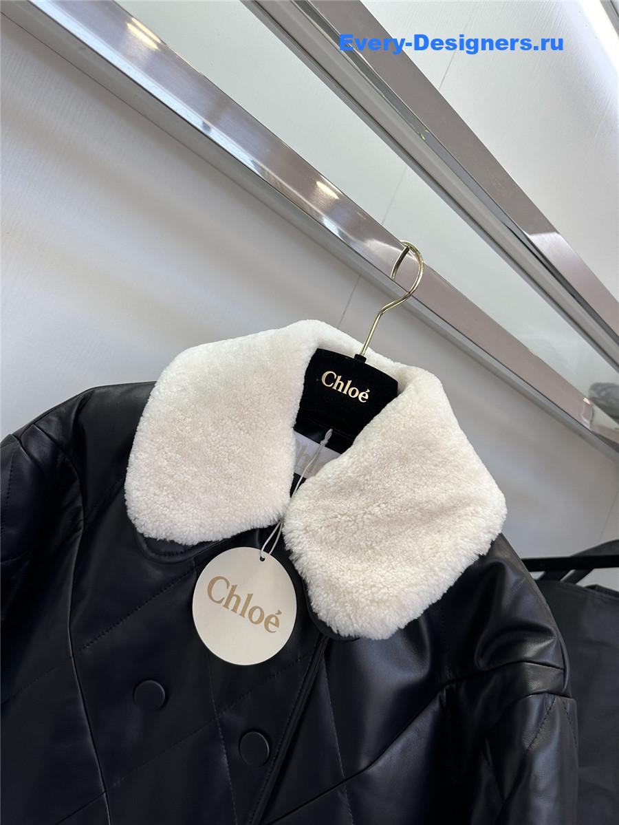 Chloé leather jacket