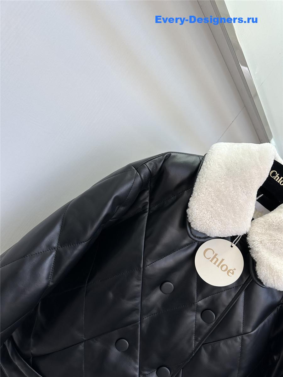 Chloé leather jacket