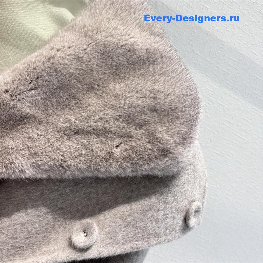 Vanitoo cashmere mink coat