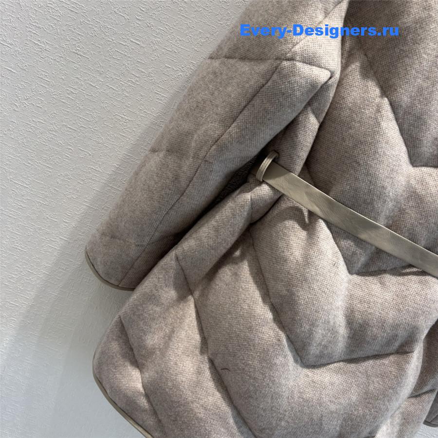 L0r0 P1ana cashmere mink collar goose down jacket