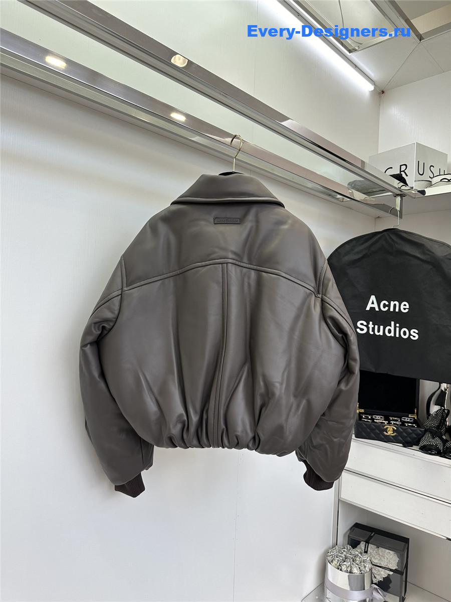 acne studios sheepskin coat