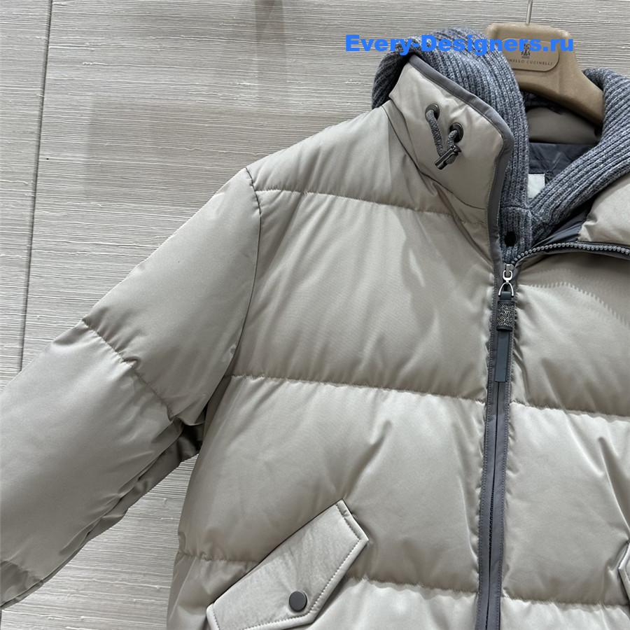 BC Cropped Down Jacket with Hood