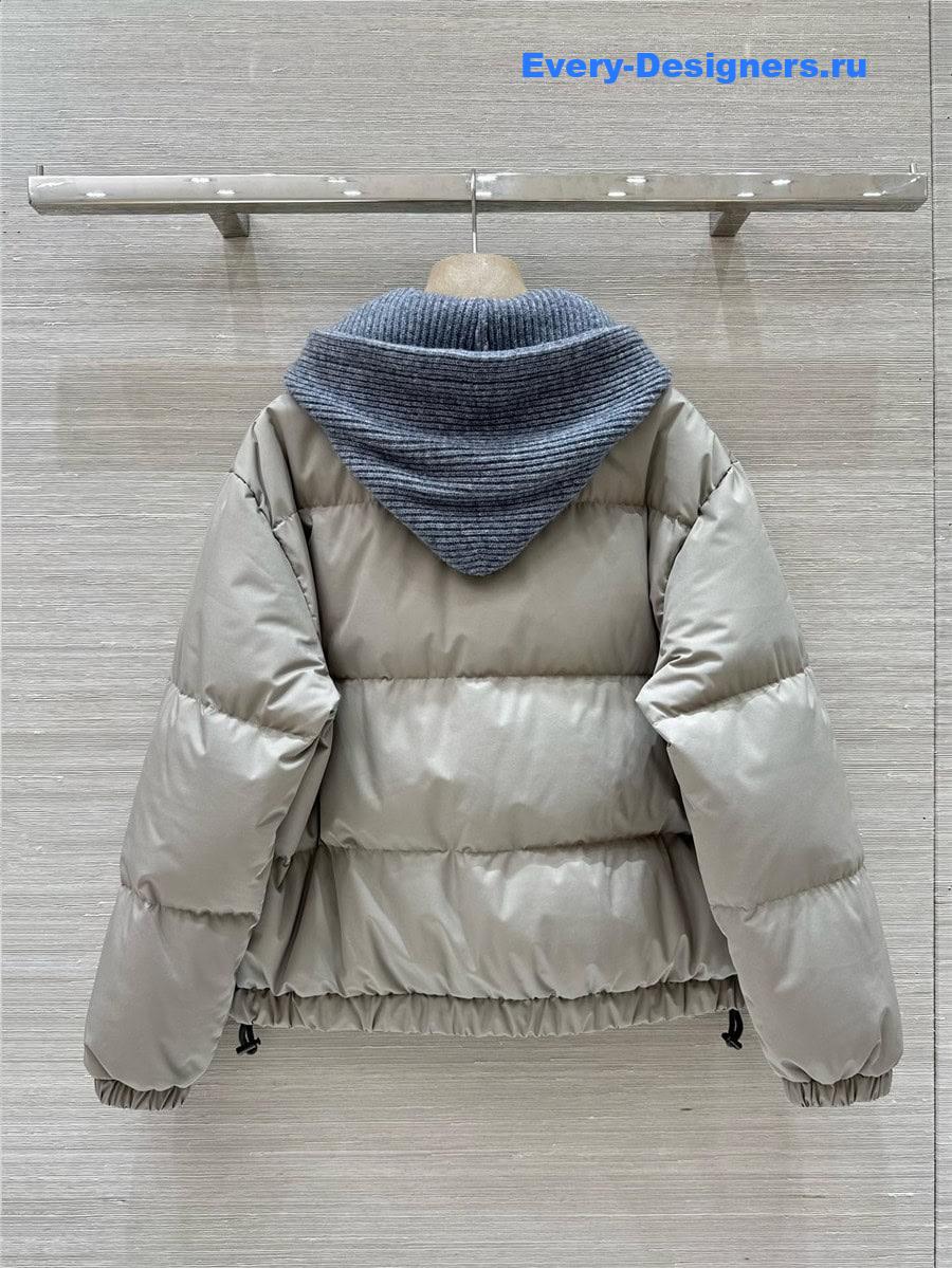 BC Cropped Down Jacket with Hood