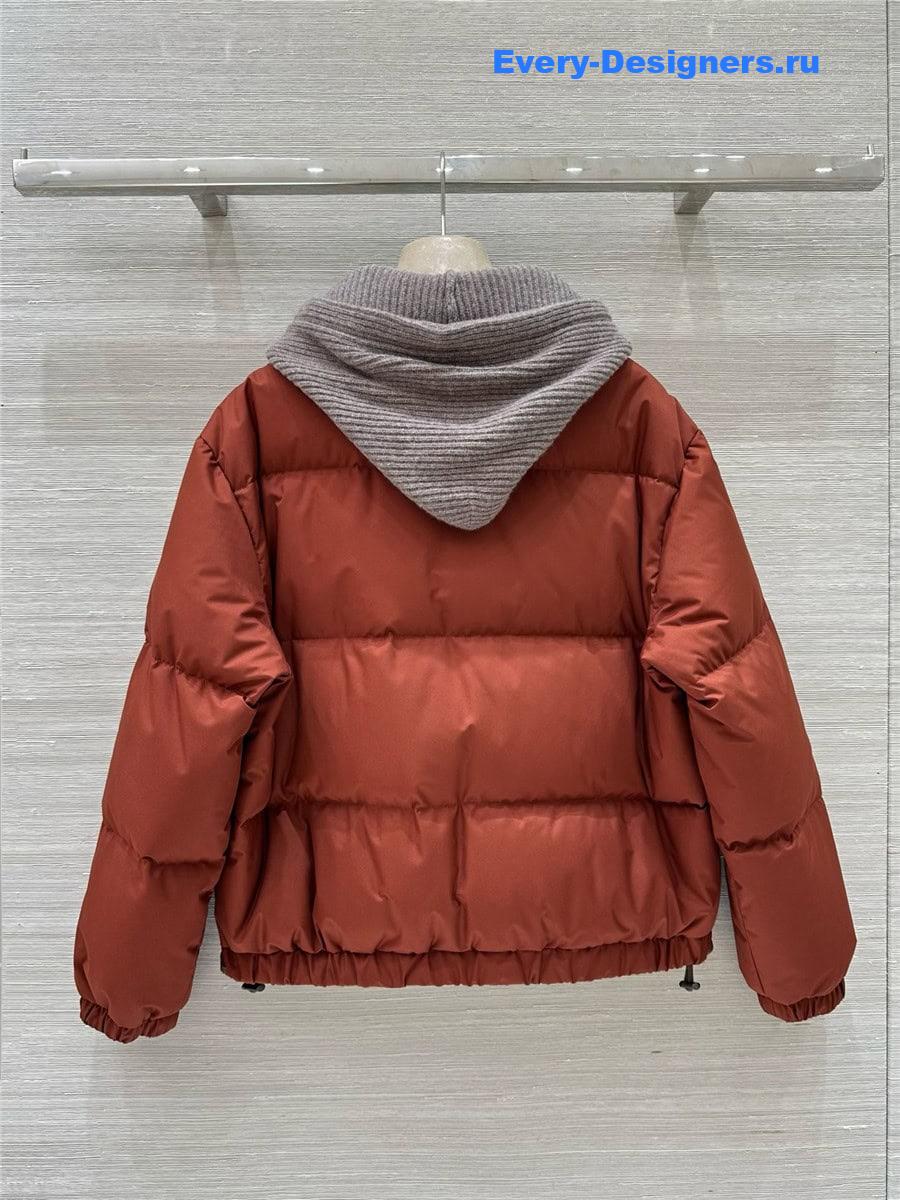 BC Cropped Down Jacket with Hood