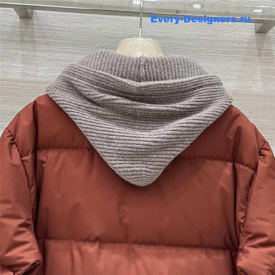 BC Cropped Down Jacket with Hood