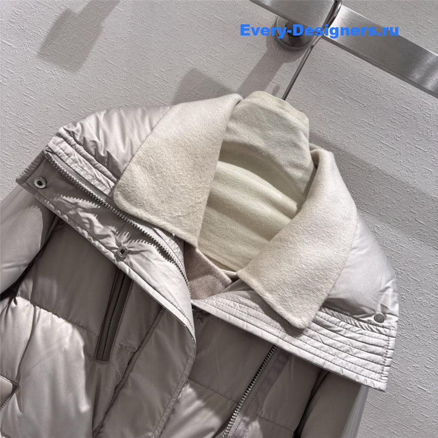 BC lapel two-piece down jacket