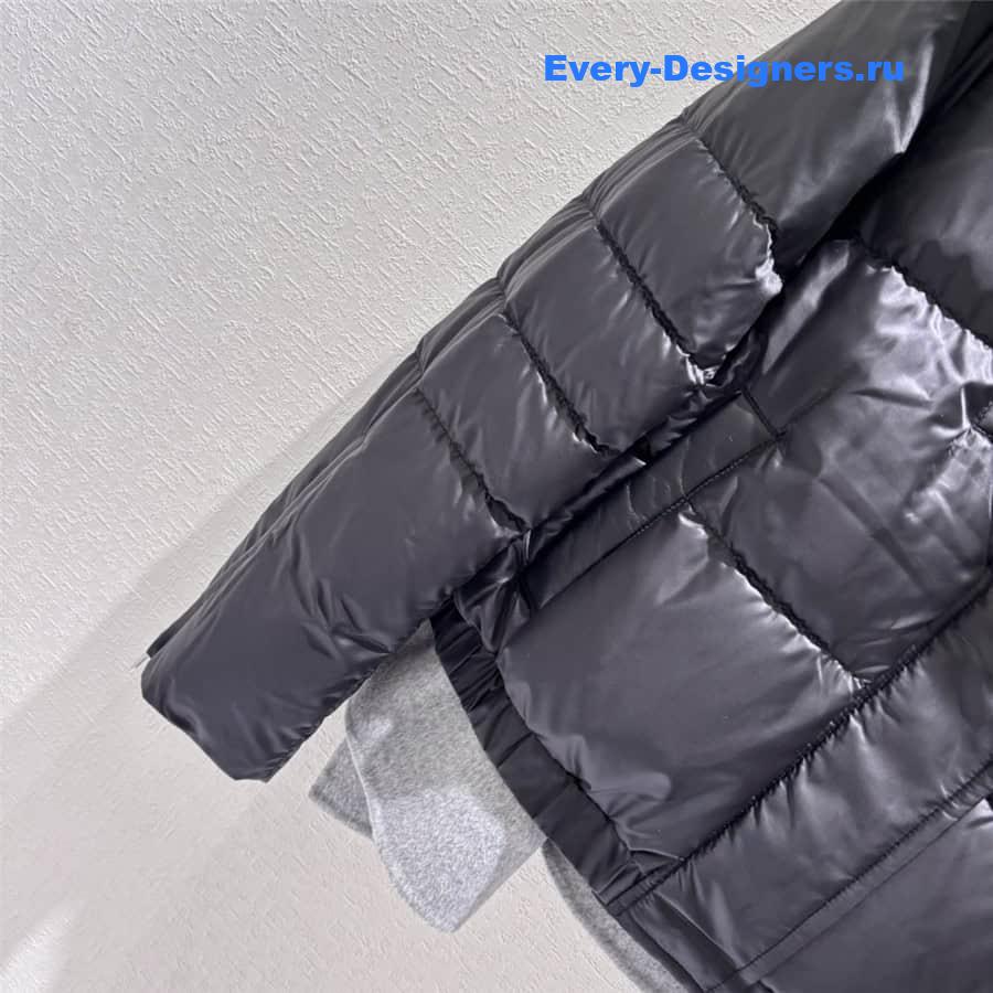 BC lapel two-piece down jacket