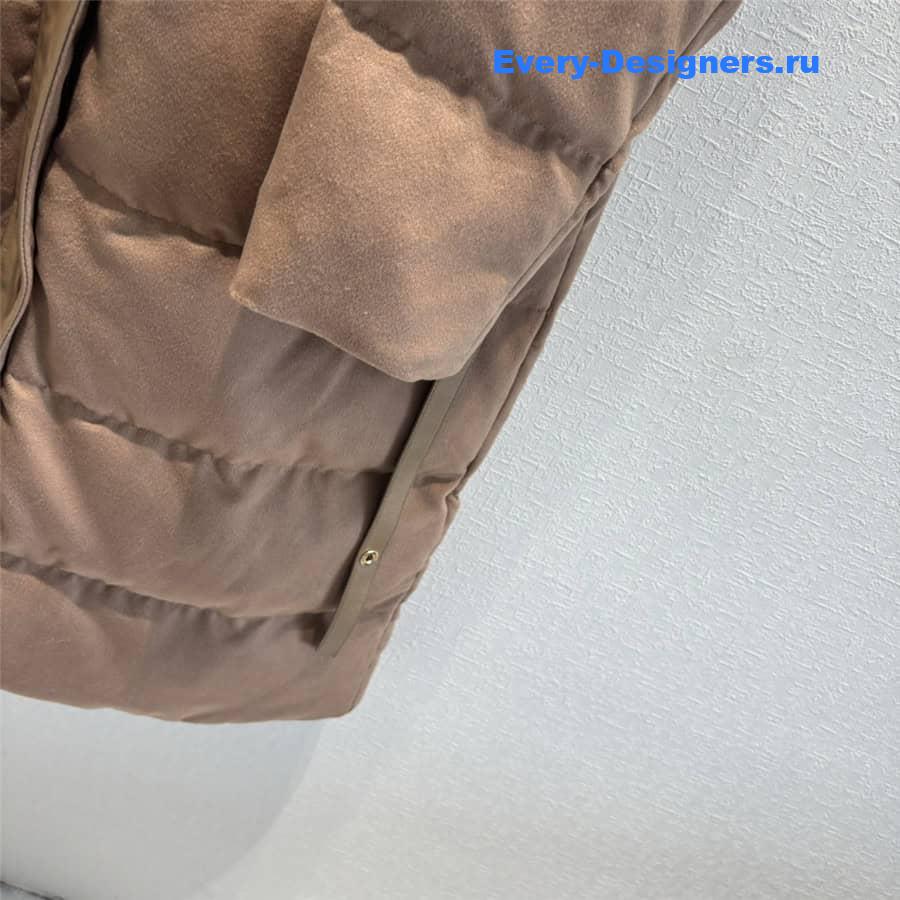 L0r0 P1ana cashmere mink collar down jacket