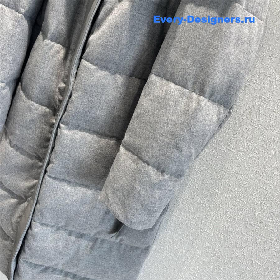L0r0 P1ana cashmere mink collar down jacket