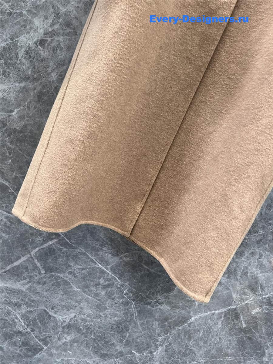 M1um1u camel cashmere coat