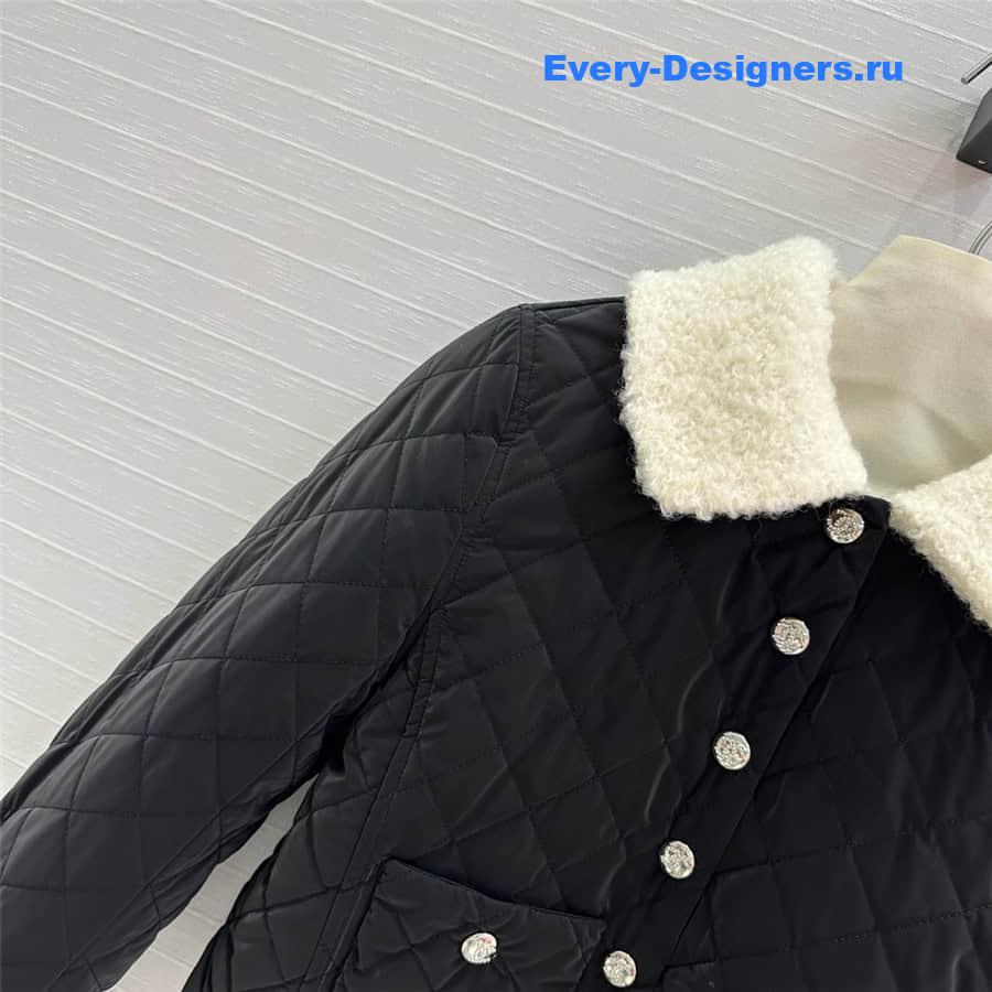 CC padded lapel jacket