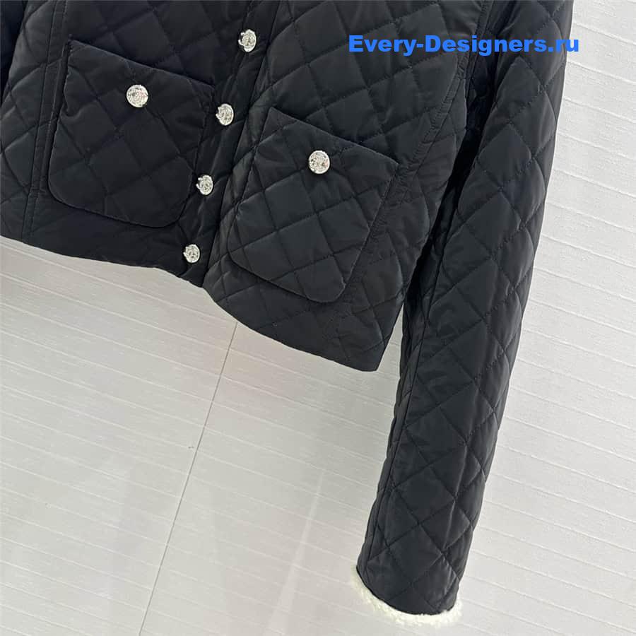 CC padded lapel jacket