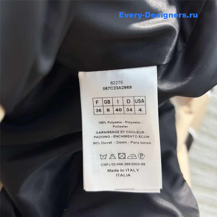 D10r stand collar belt vest down jacket