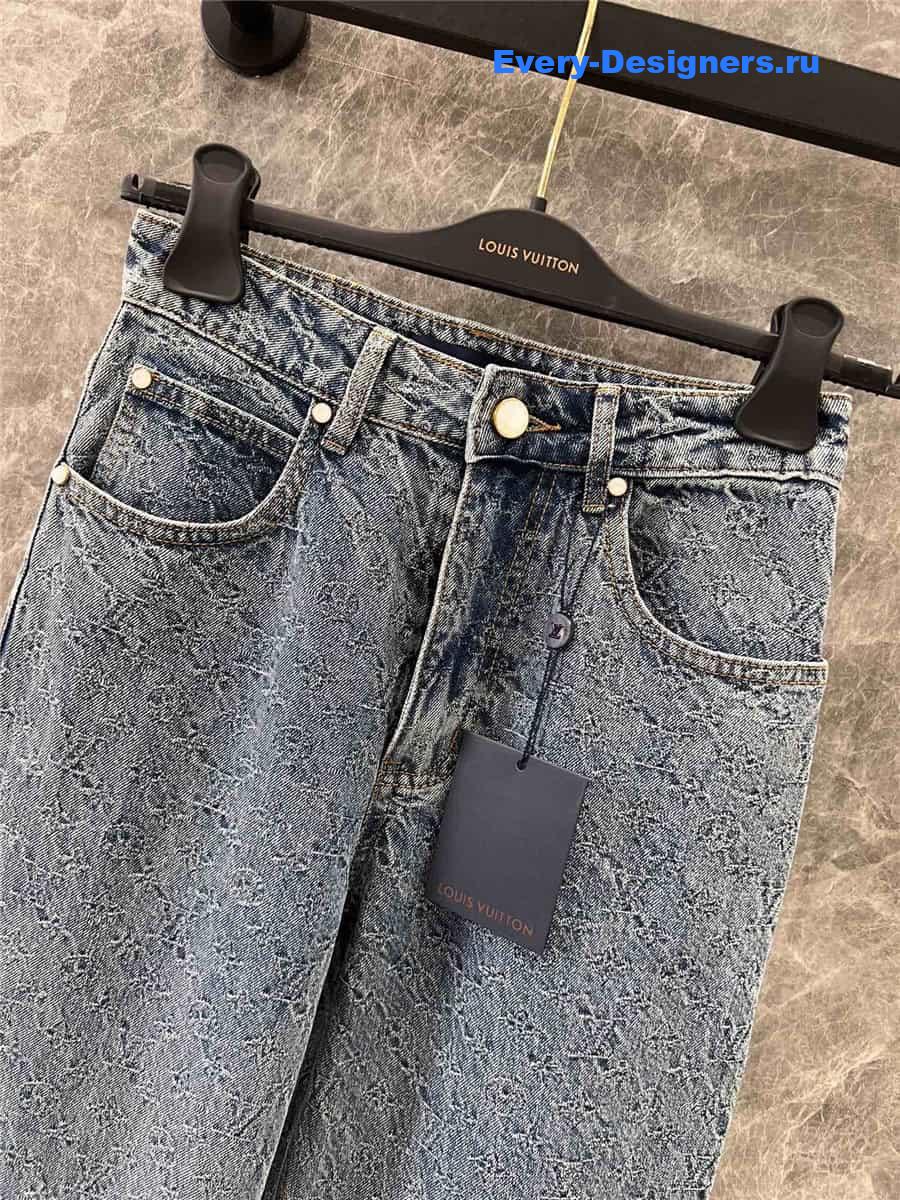 l0vis Vvtt0n lv denim straight trousers