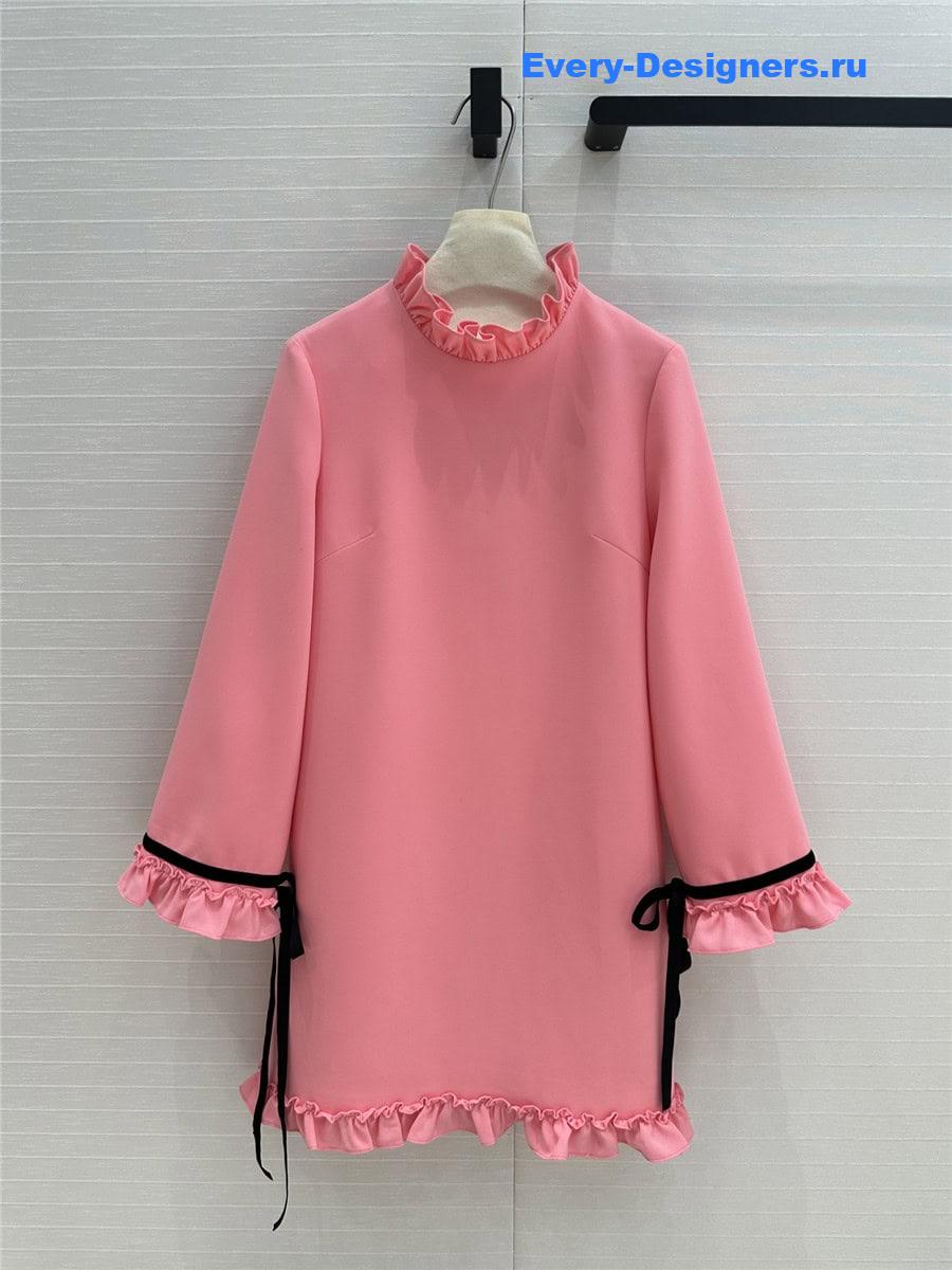 Va1e*ntin0 wide sleeve dress