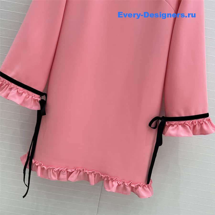 Va1e*ntin0 wide sleeve dress
