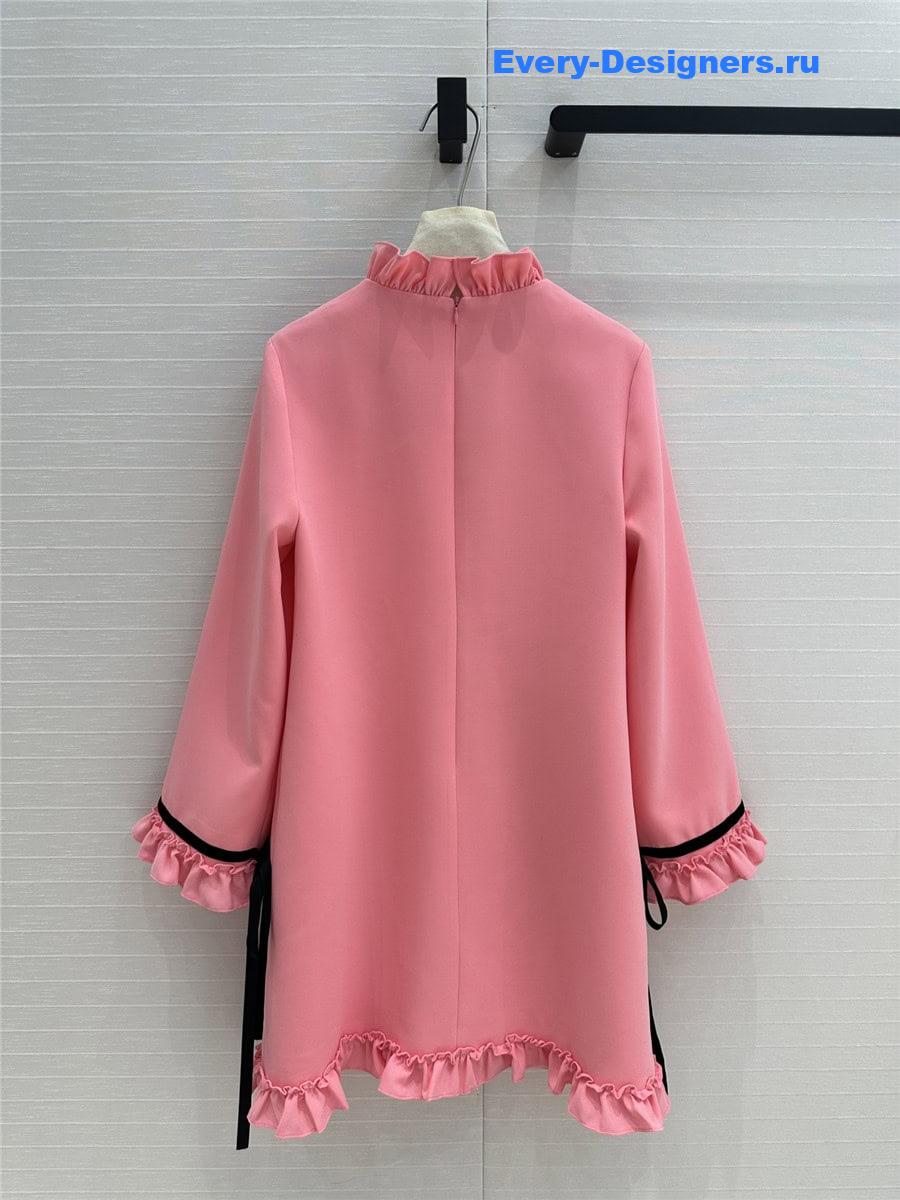 Va1e*ntin0 wide sleeve dress