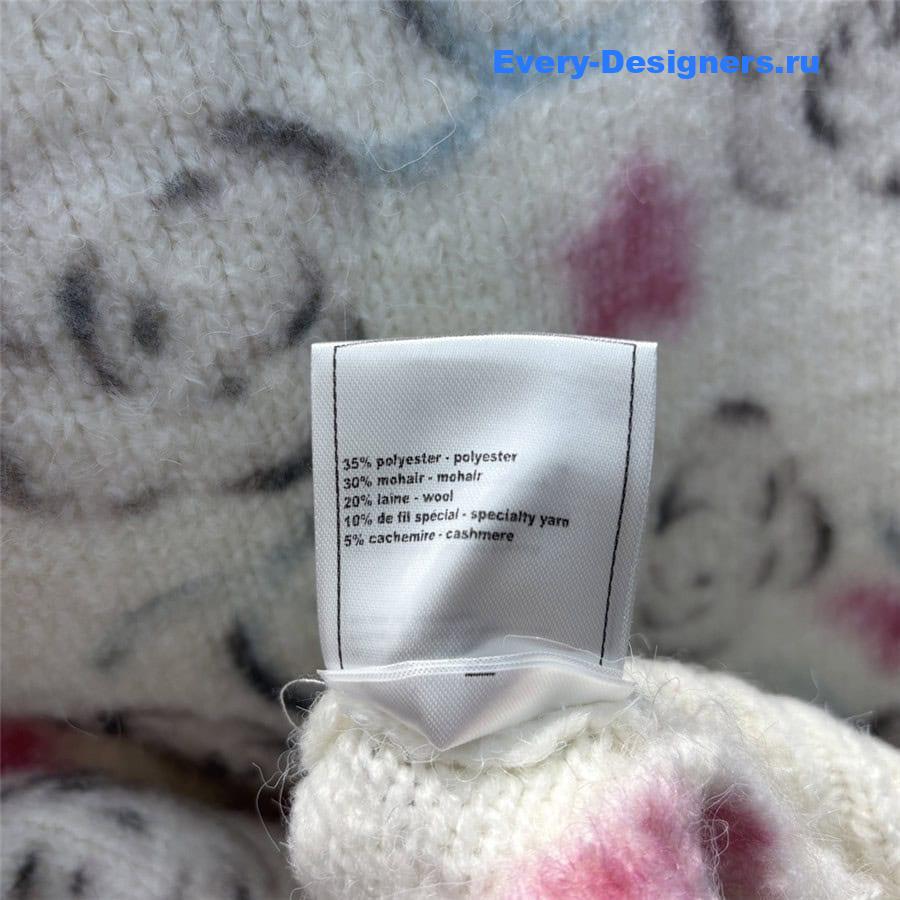 CC Stand Collar Knit Cardigan