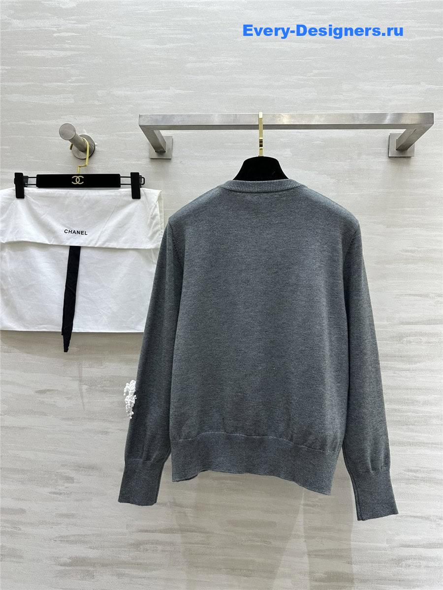 CC Edelweiss embroidered cardigan