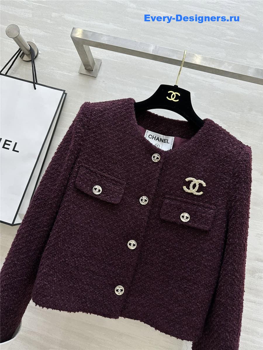 CC soft tweed jacket